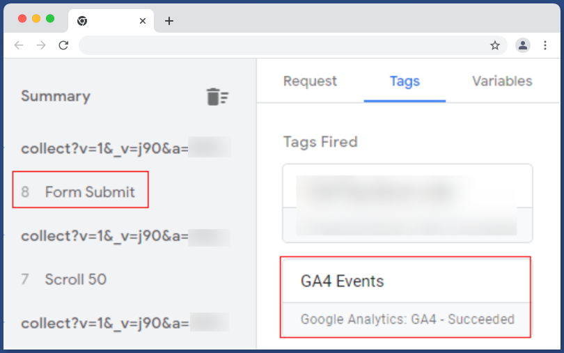 Server Side Tracking - Checking Events in GTM SS preview mode - Involvz