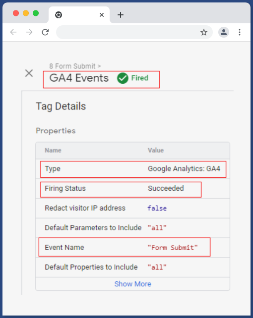 Server Side Tracking - Seeing Which data is send by SS Tag to GA4 - Involvz